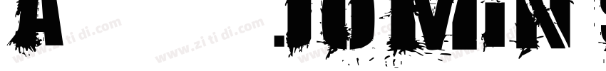 A-欧特福jomin std字体转换